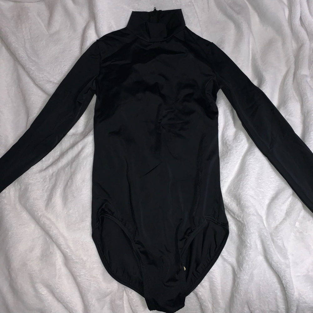 Balera Long Sleeve Mock Neck Leotard